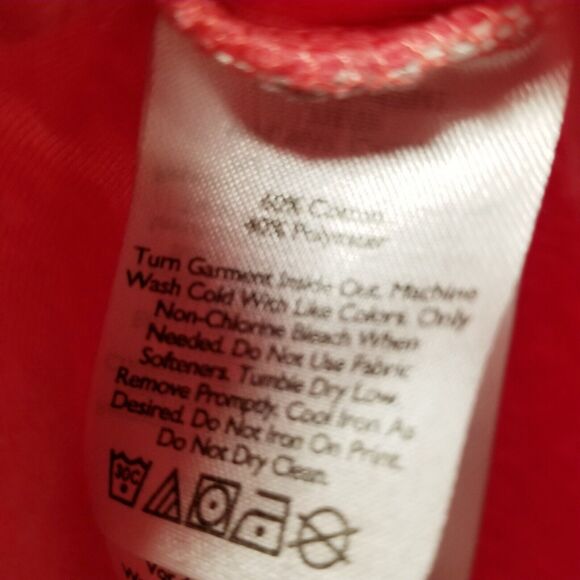 Eddie Bauer Women’s XL T-shirt Crew Neck Spiced Coral Pink Tee - Picture 3 of 7